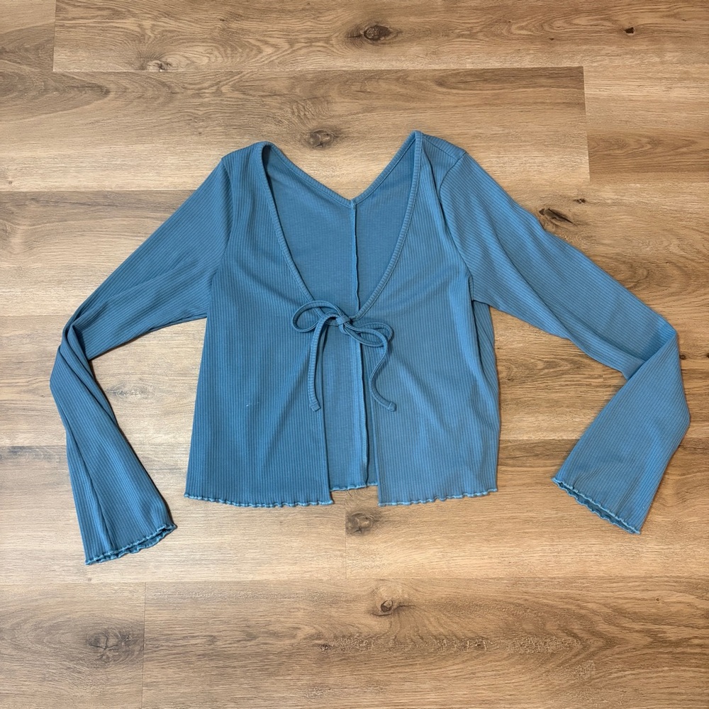 gymshark Tie Front Women's Top